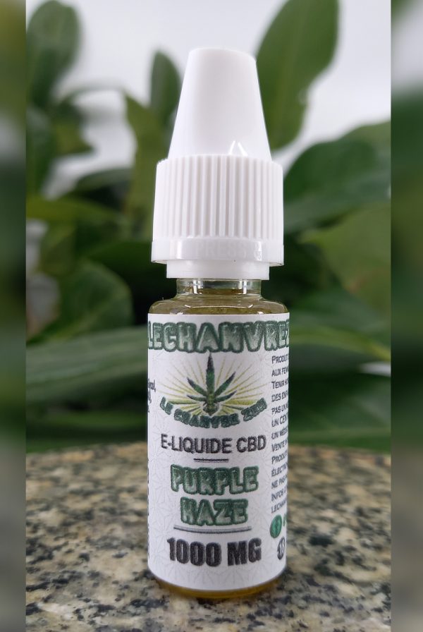 E liquide CBD gamme Purple Haze