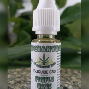 Flaco e liquide CBD Purple Haze