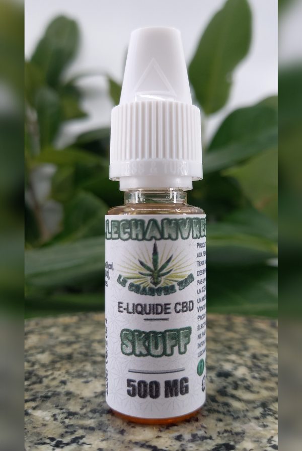 Flacon e liquide CBD Skuff