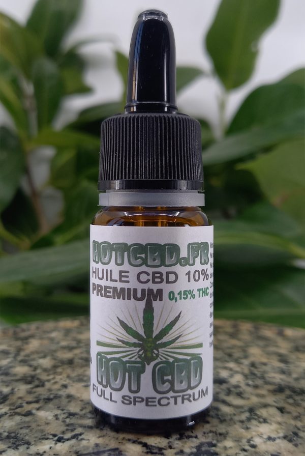 Flacon huile de CBD Spectrum